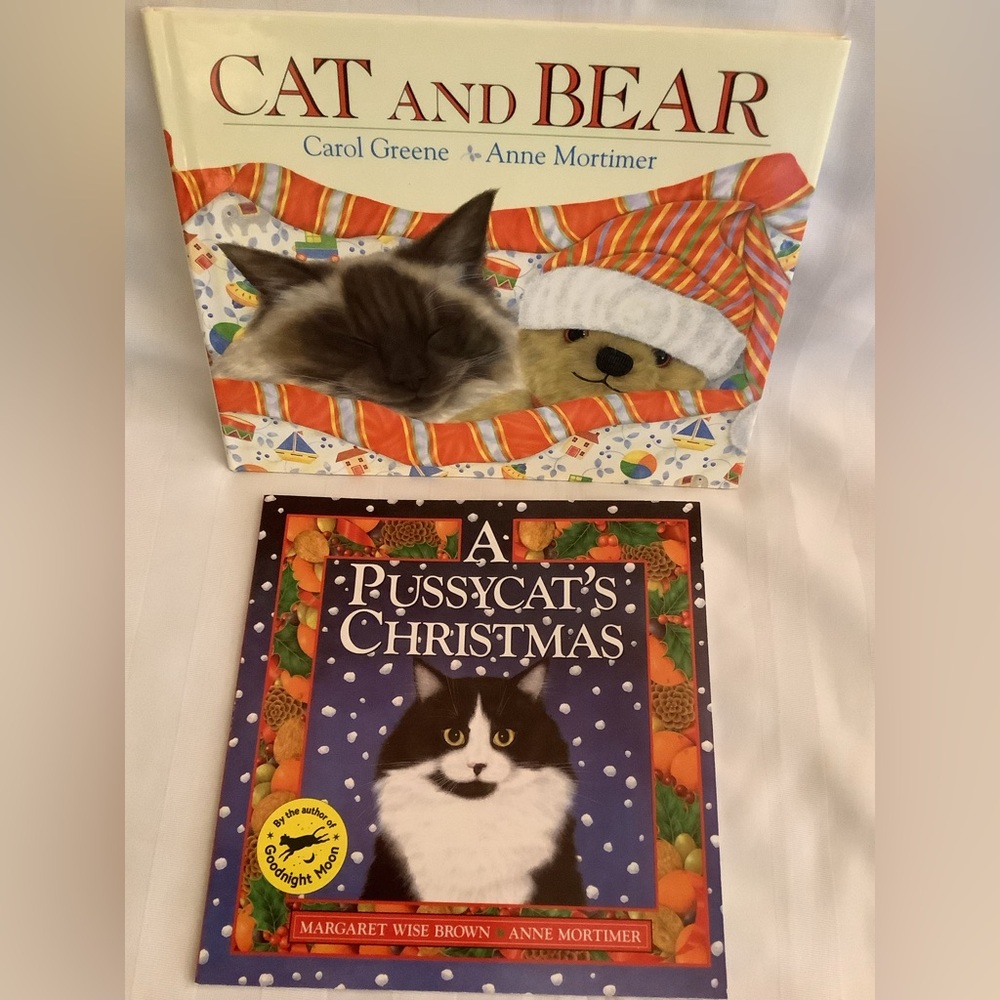 Two Illustrated Cat Stories - A Pussycat’s Christmas / Cat and Bear